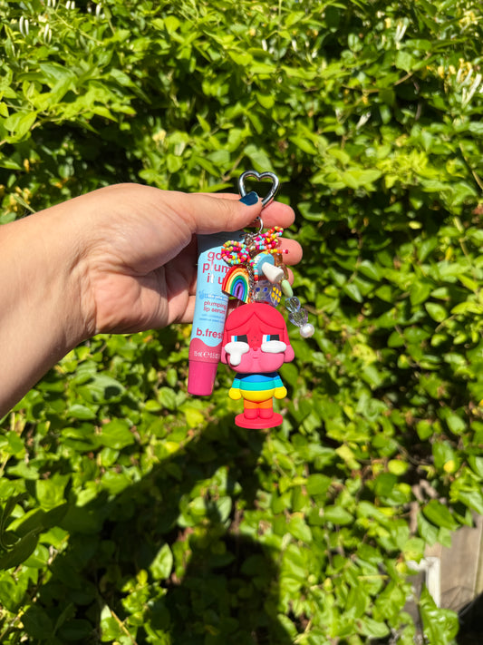 Cry Baby Love is Love Keychain