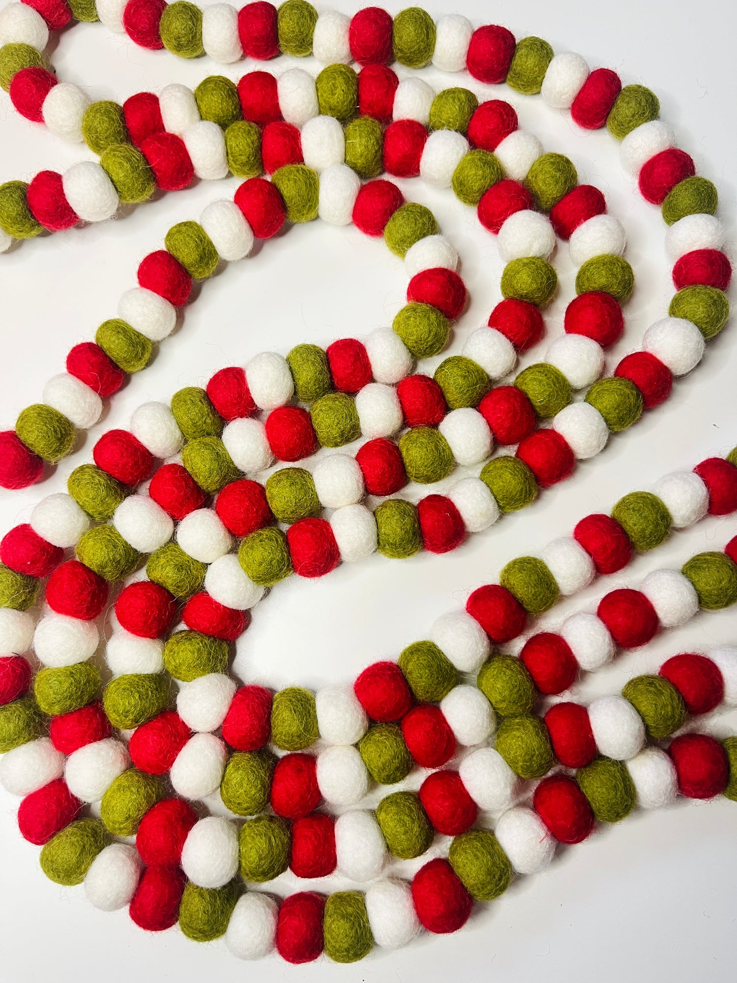 Classic Christmas Felt Garland