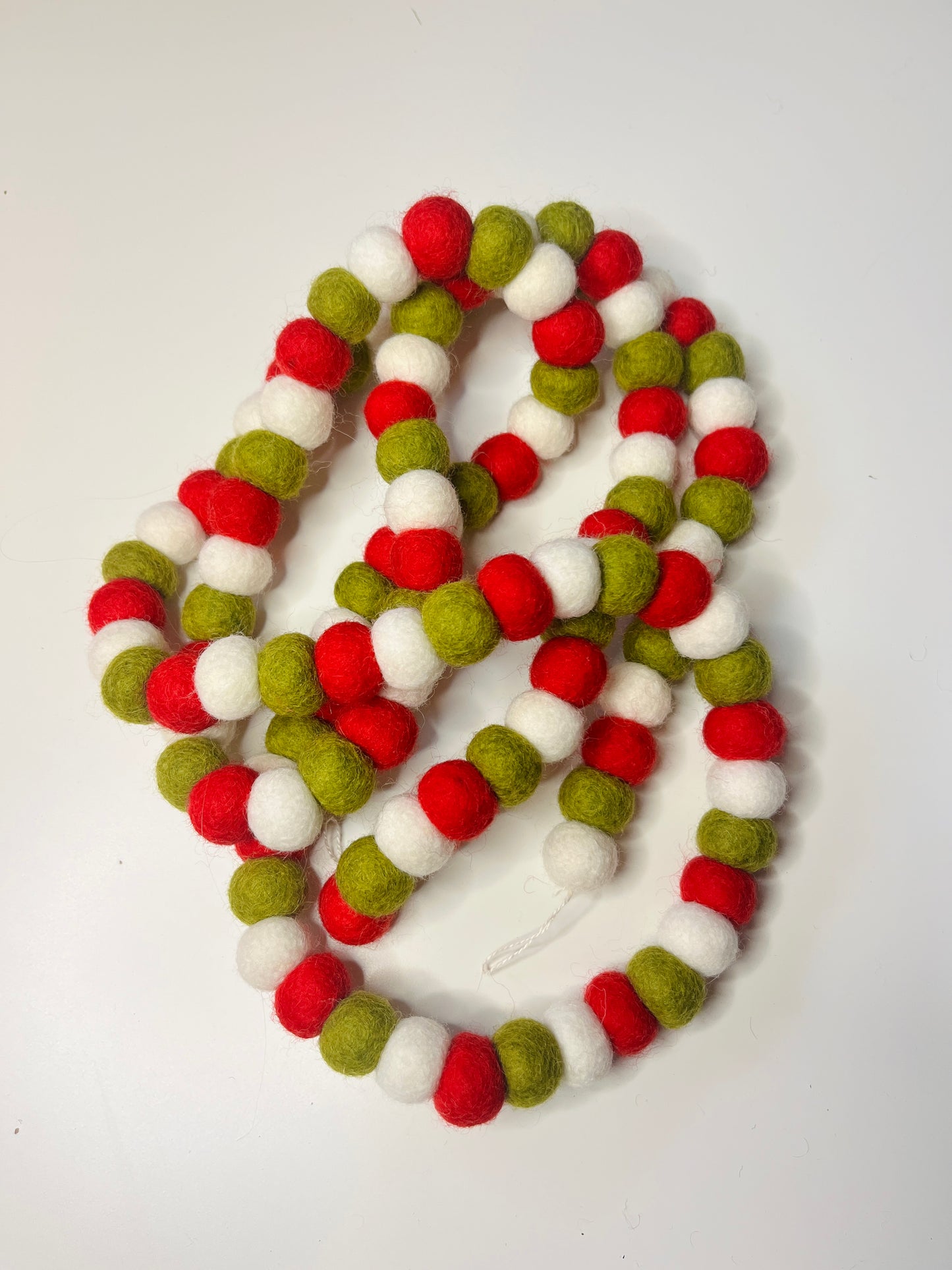 Classic Christmas Felt Garland