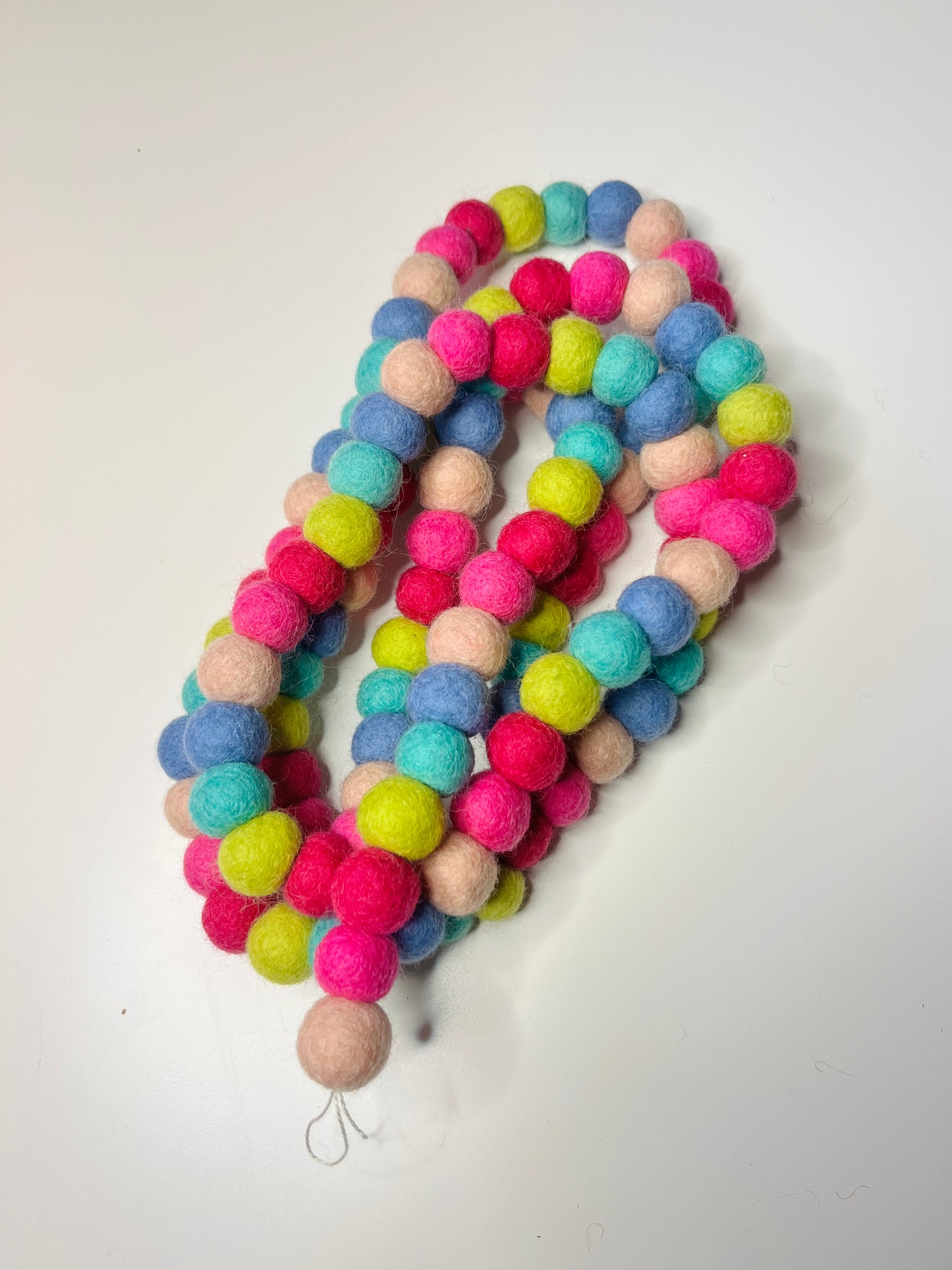 Winter Rainbow Felt Garland