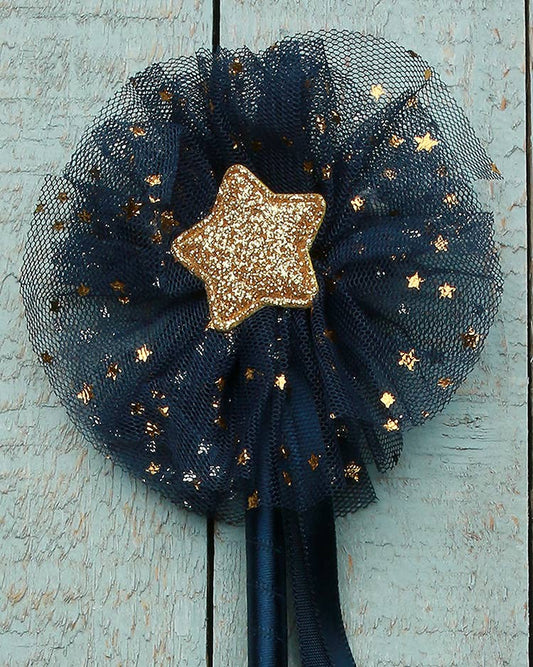 Tulle Gold Star Wand