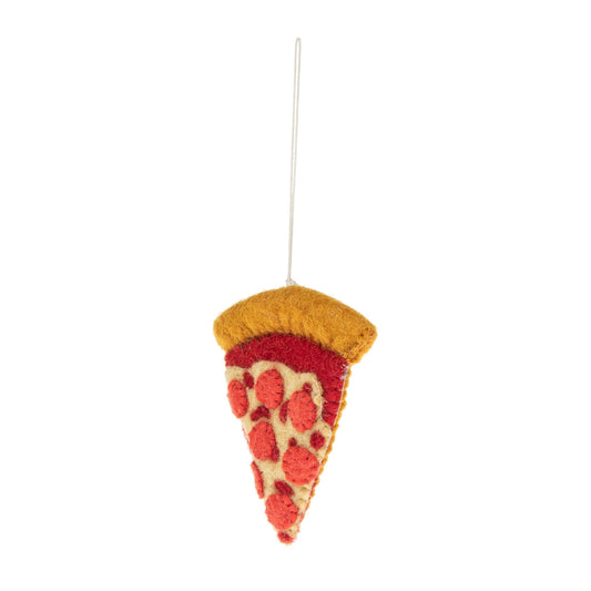 Felt Pizza Ornament