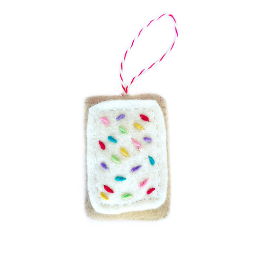 Pop Tart Felt Wool Ornament