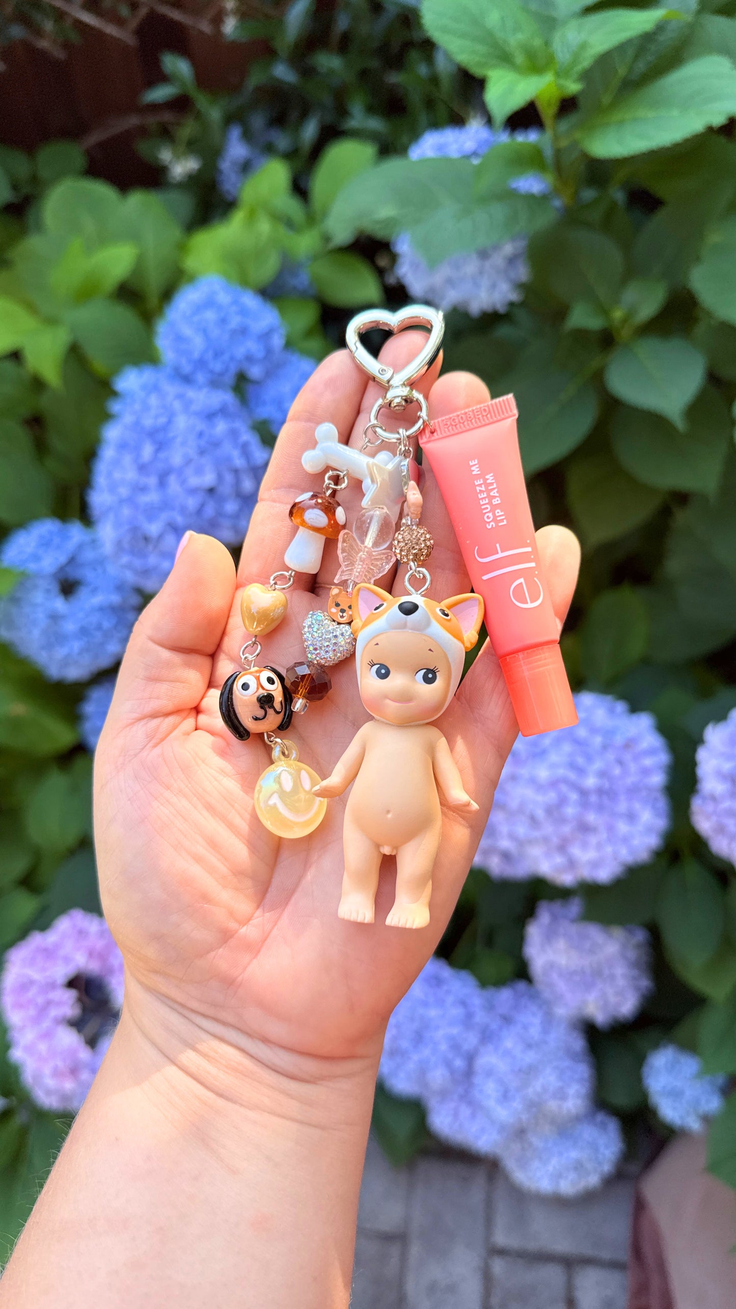 ANIMAL Series Authentic Sonny Angel Lip Gloss Keychain
