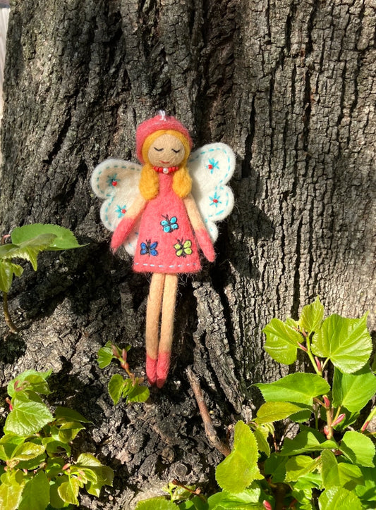 Blossom Fairy Felt Ornament