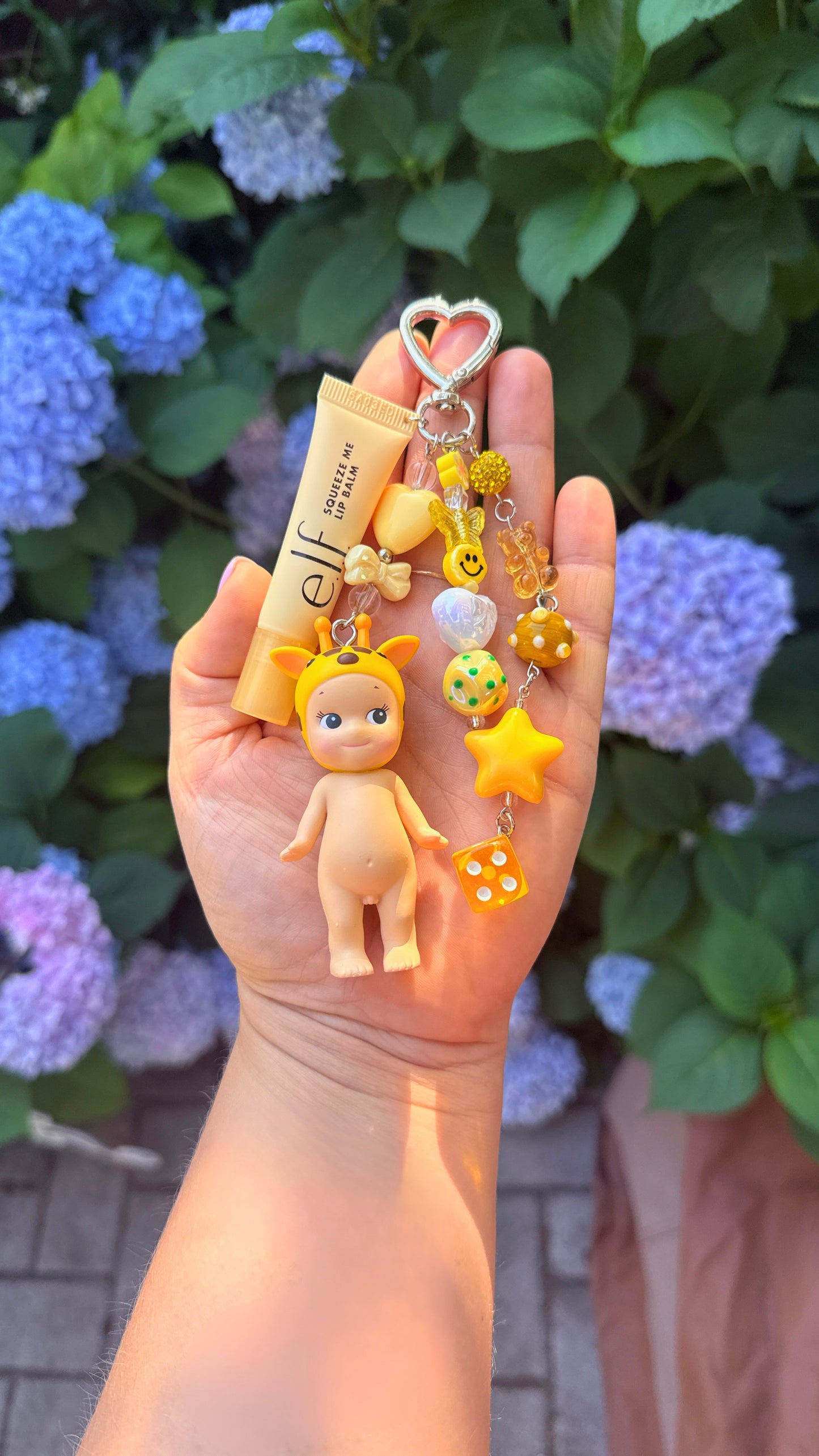 ANIMAL Series Authentic Sonny Angel Lip Gloss Keychain
