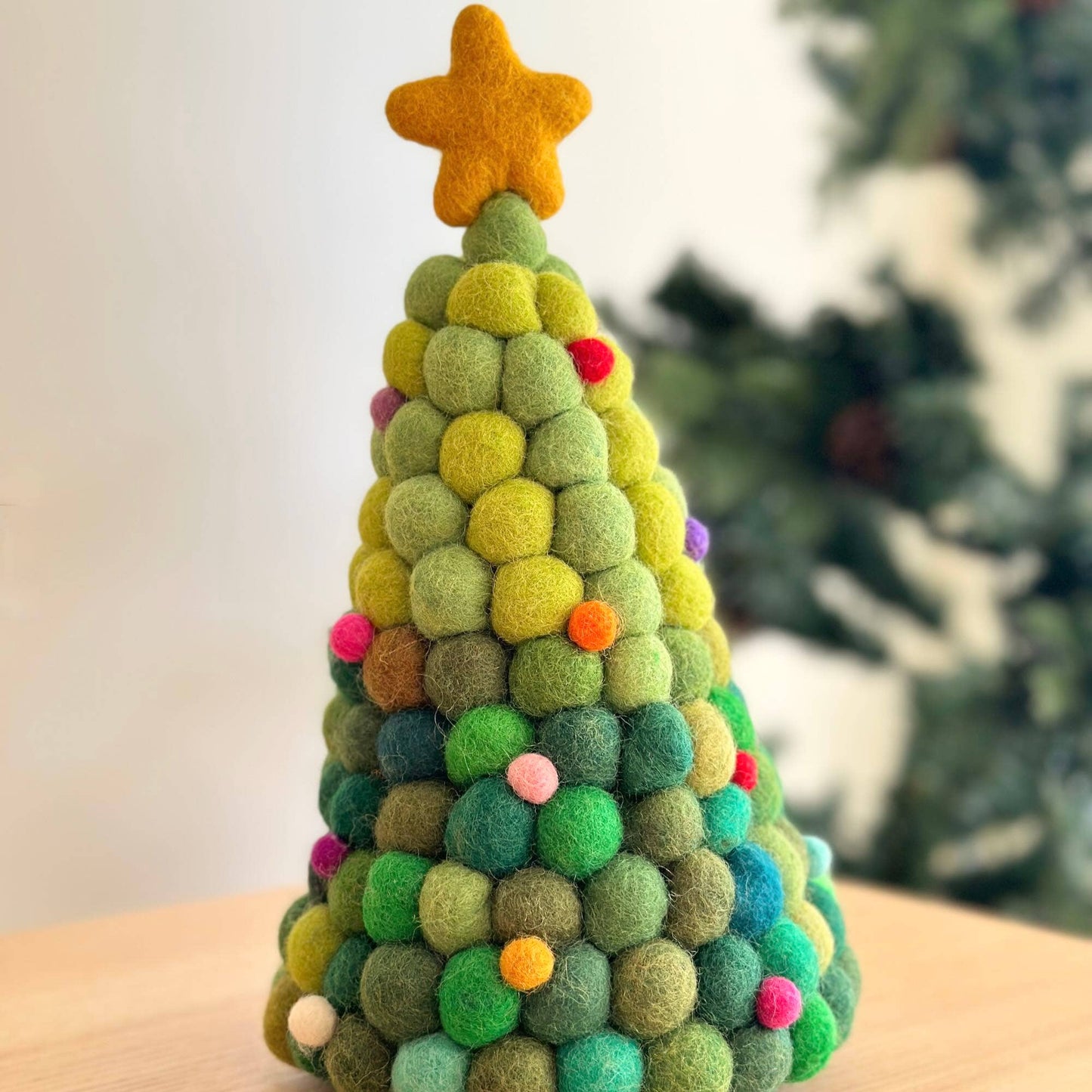 Felt Ball Christmas Tree