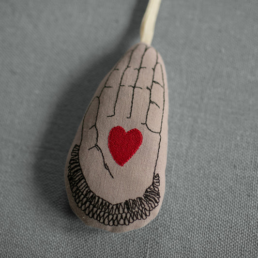 Heart in Hand Ornament