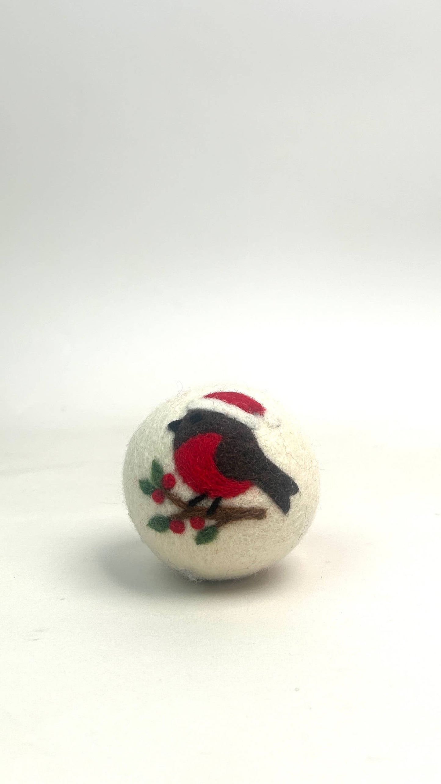 Holiday Bird Dryer Ball