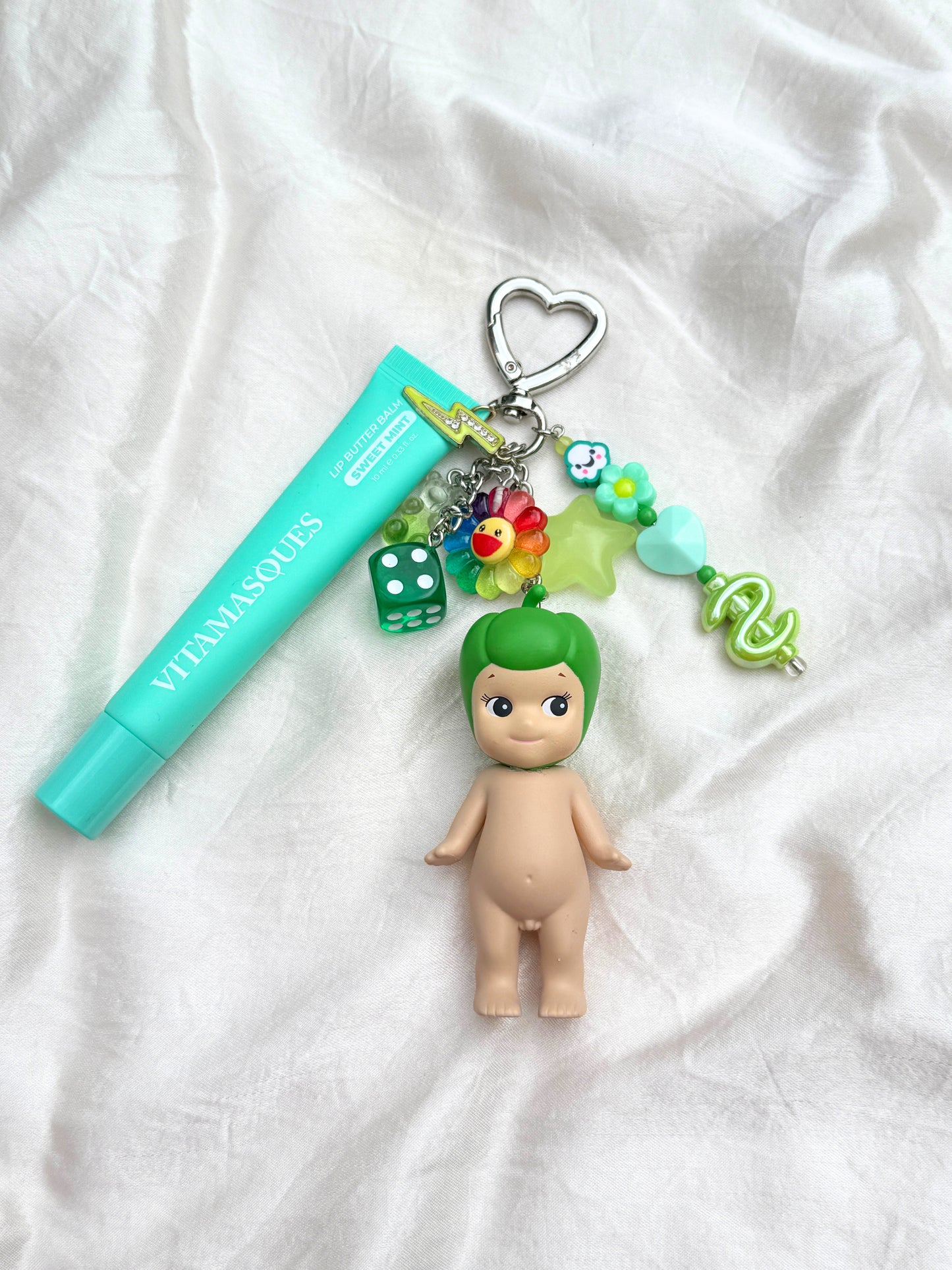 Green Bell Pepper Sonny Angel Keychain
