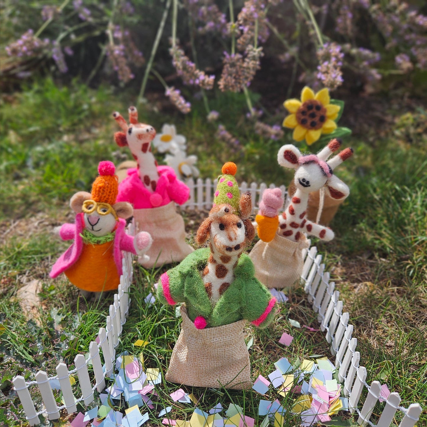 Party Giraffe Ornament