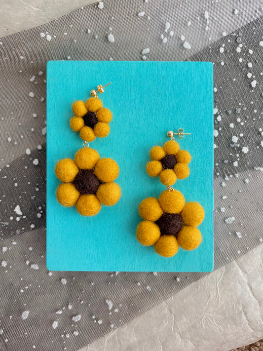 Sunflower Earring