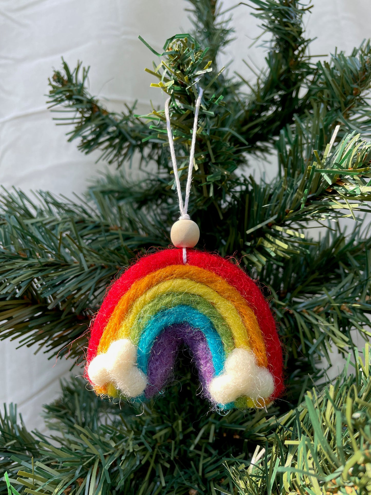 Primary Rainbow Ornament
