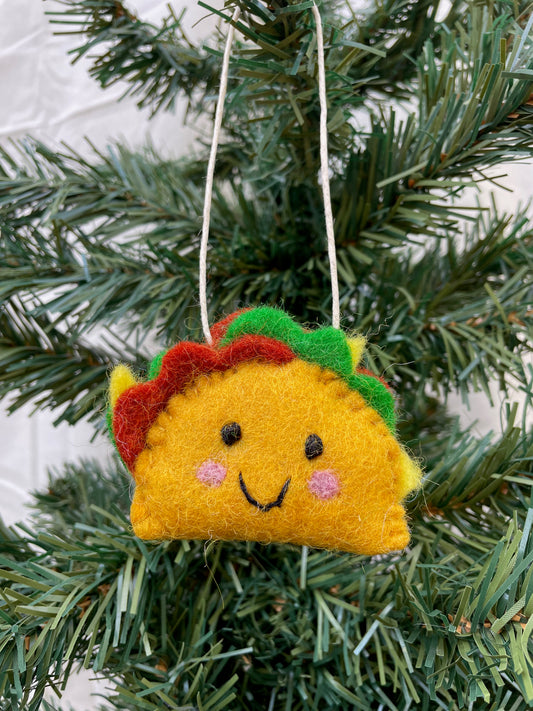 Taco Ornament