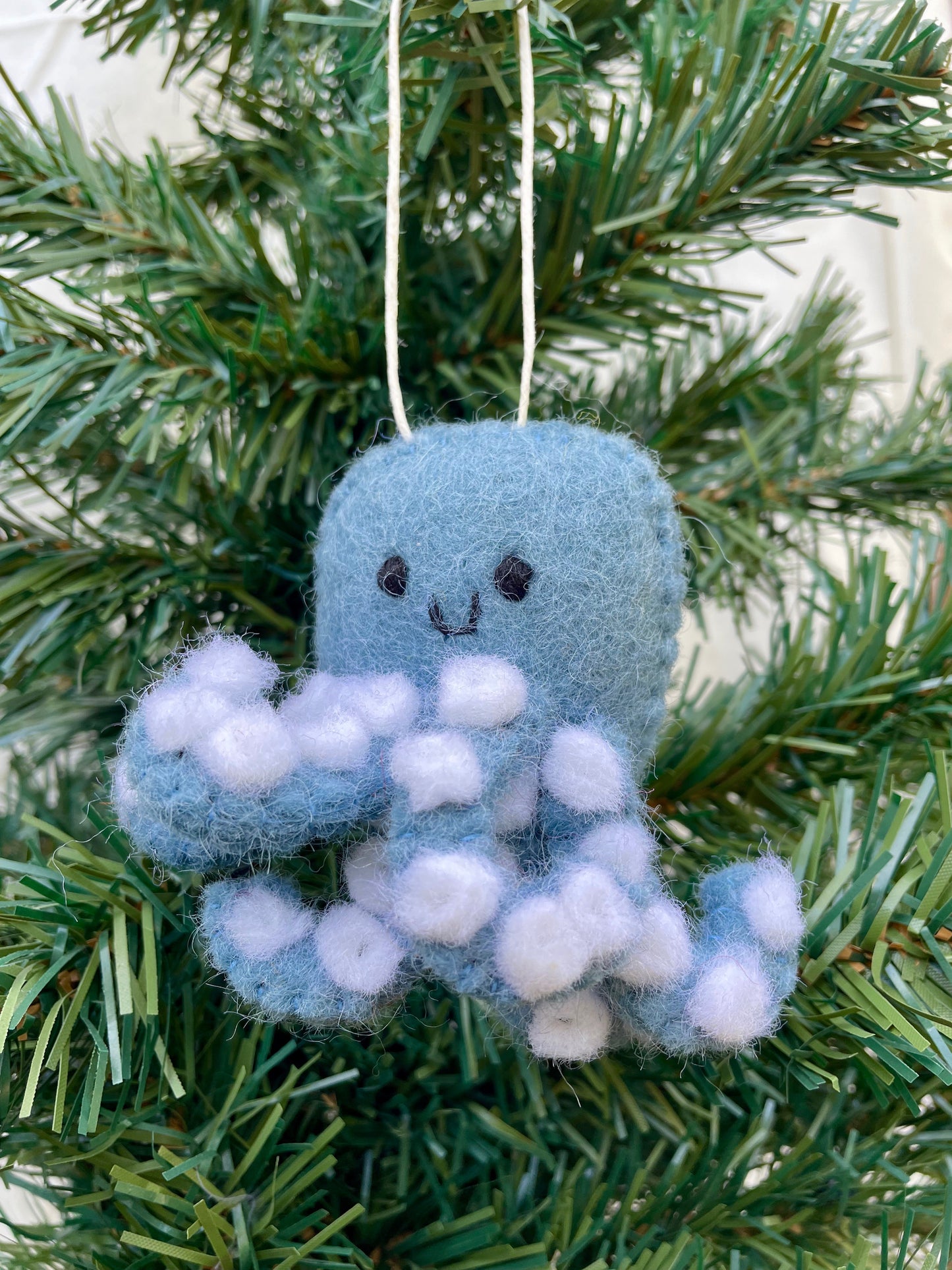 Happy Octopus Ornament