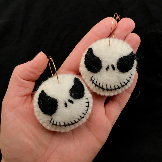 Jack The Skeleton Earring Large