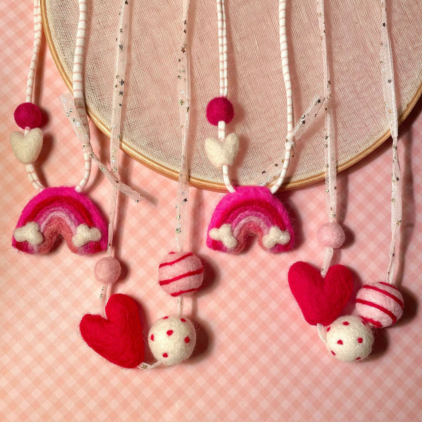 Felted Necklaces