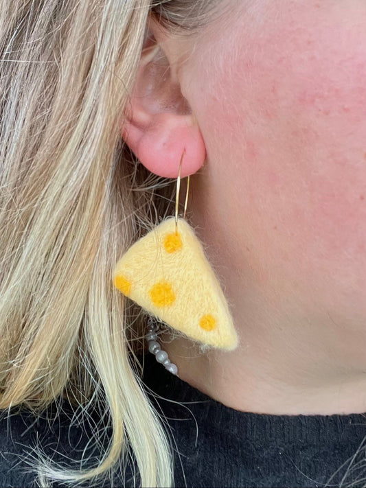 Swiss Cheese Earrings